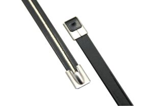 Nylon 11 Selectively Coated Ball Lock Stainless Steel Cable Ties